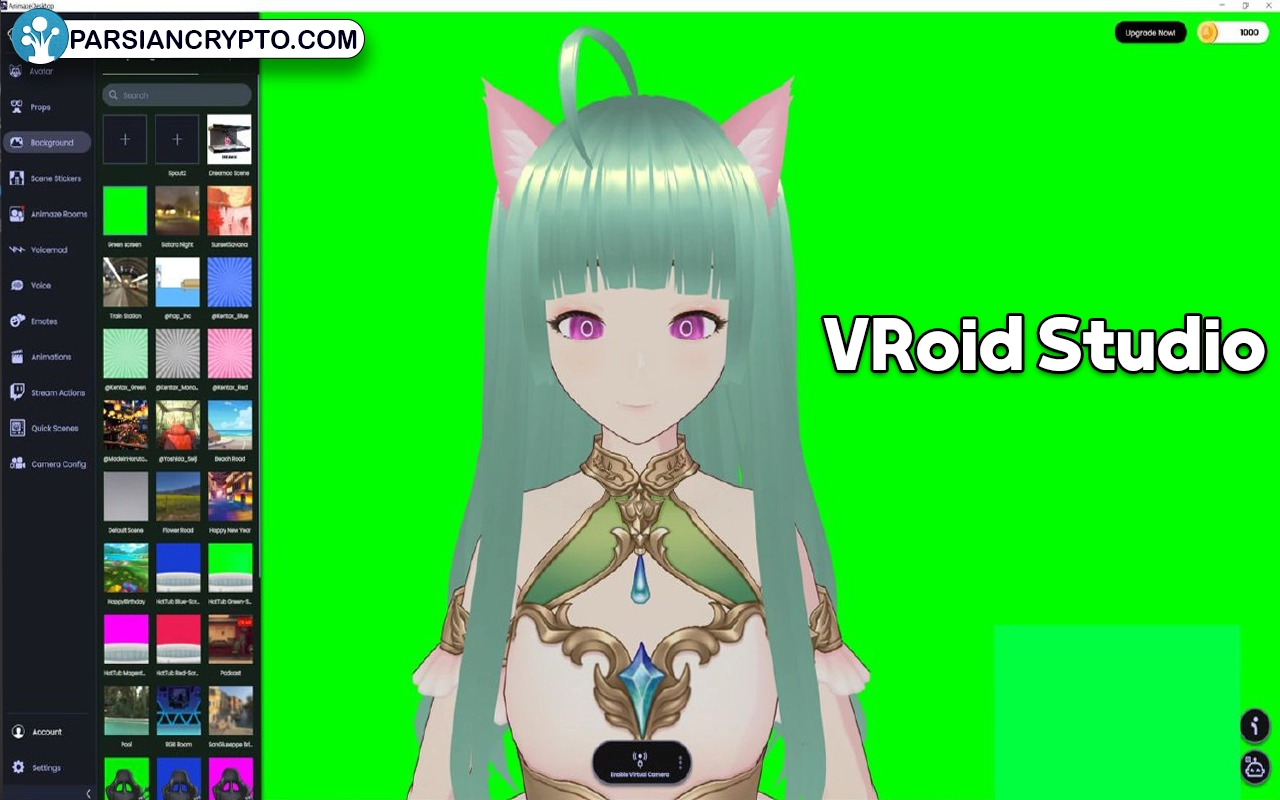 برنامه VRoid Studio برای ساخت آواتار